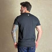 Camiseta Masculina Country Preta Original Agro Paint Horse
