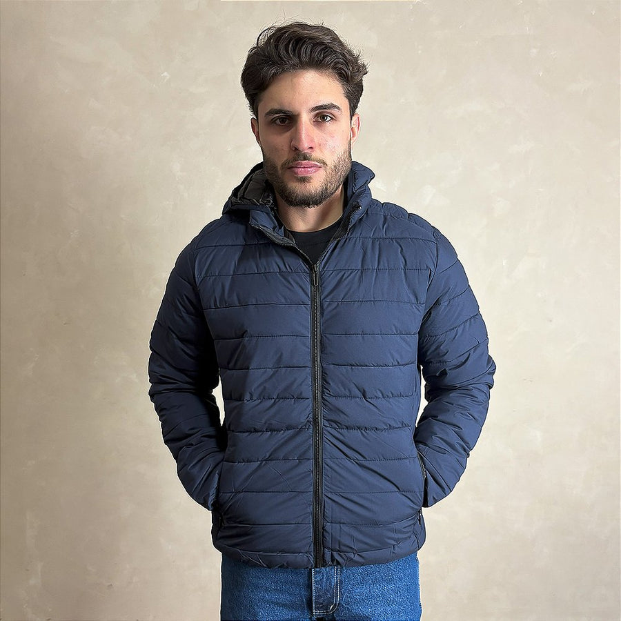 Jaqueta Casaco Masculino Blusa Puffer Moda Inverno Zíper