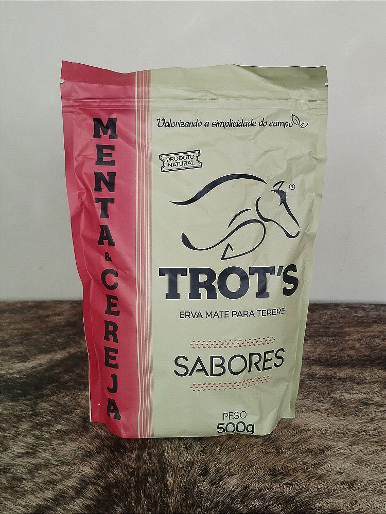 Erva Terere Trots Mate Premium Country Menta e Cereja 500g