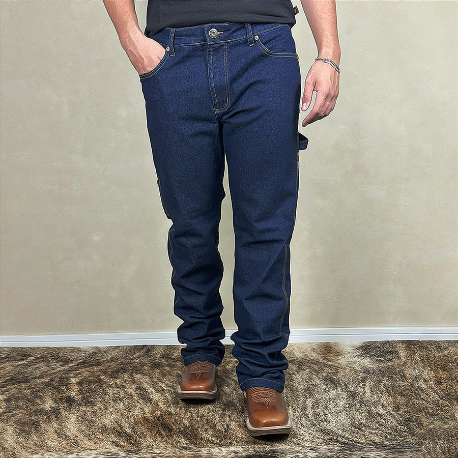 Calça Masculina Country Carpinteira Texana Cowboy Pura Raça