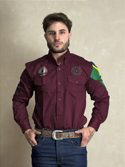 Camisa Radade Masculina Country Cowboy Bandeira Radade