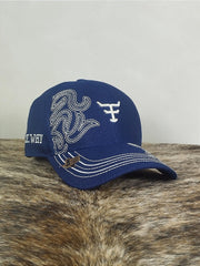 Boné Country Texas Farm Feminino Original Aba Curva Dragão