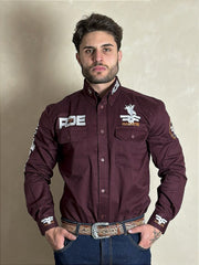 Camisão Masculina Radade Manga Comprida Riders Bordada Agro