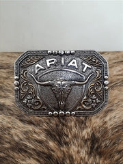 Fivela Ariat Country 11cm Western Premium Quadrada Bronze