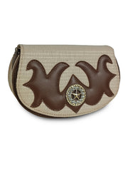Bolsa Feminina Country Meia Lua Pequena Ana Castela Rodeio