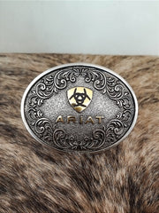 Fivela Ariat Country 11cm Western Premium Redondo Prata