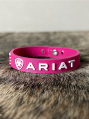 Pulseira Country Silicone Ariat Rosa Texana Farm Western Top
