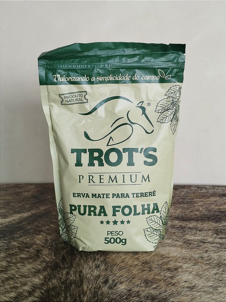 Erva Terere Trots Mate Premium Country Pura Folha 500g