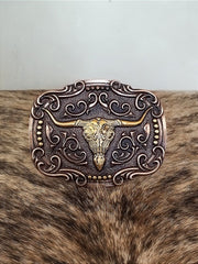 Fivela Ariat Country 11cm Western Premium Rodeio Dourado
