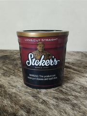 Fumo De Mascar Pote 340g Natural Long Cut Stokers