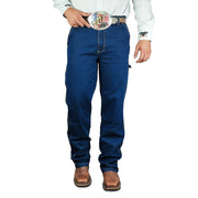 Calça Jeans De Trabalho Masculina Carpinteira Reforçada Boiadeiro