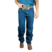 Calça Jeans 100% Algodão Country Bordada Reforçada Texas Road