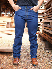 Calça Jeans Masculina Country Cowboy Rodeio Larga Pura Raça
