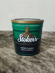 Fumo De Mascar Pote 340g Wintergreen Stokers