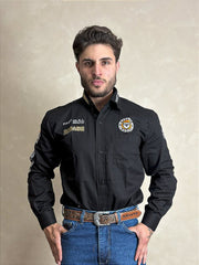 Camisão Radade Masculina Country Bordada Rodeio Brands Cowboy
