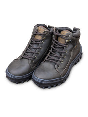 Coturno Tenis Masculino Zebu Tratorado Adventure Couro Moda