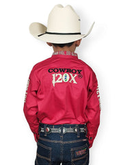 Camisa Country Infantil Cavalgada Rodeio Agro Cowboy 120x