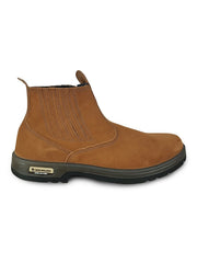 Botina Bico Redondo Couro Coutry Cowboy Agro New Holland