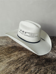 Chapéu Country Bangora Aba12 Rodeio Premium Western Palha
