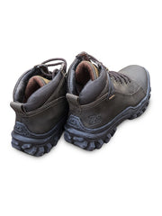 Tenis Masculino Coturno Militar Zebu Couro Country Trilha