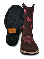 Bota Country Feminina Infantil Cano Longo Menina Top Jolimar