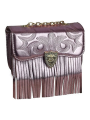 Bolsa Country Feminina Tiracolo Ombro Transversal Franja