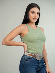 Camiseta Regata Texas Farm Original Canelada Western Agro