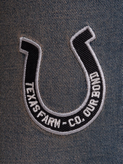 Calça Jeans Feminina Country Flare Bordada Rodeio Texas Farm