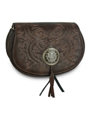 Bolsa Transversal Feminina Boiadeira Country Pequena Rodeio