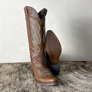 Bota Feminina Bico Fino Cano Longo Country Montaria Western