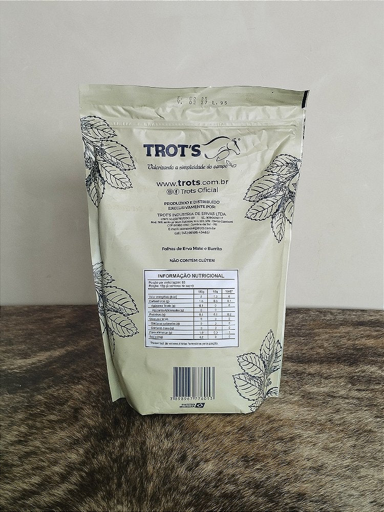 Erva Terere Trots Mate Premium Country Original Burrito 500g