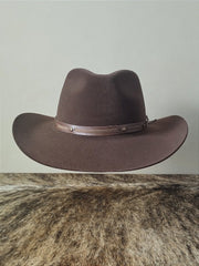 Chapéu Country Aba 8 Aveludado Unissex Gustavo Lima Premium