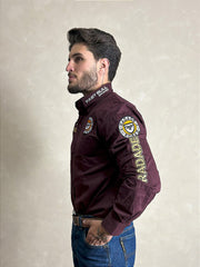 Camisão Radade Masculina Country Bordada Rodeio Brands Cowboy