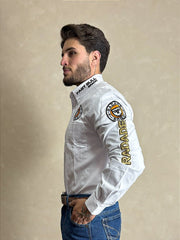 Camisão Radade Masculina Country Bordada Rodeio Brands Cowboy
