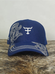 Boné Country Texas Farm Feminino Original Aba Curva Dragão