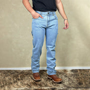 Calça Masculina Country Carpinteira Texana Cowboy Pura Raça