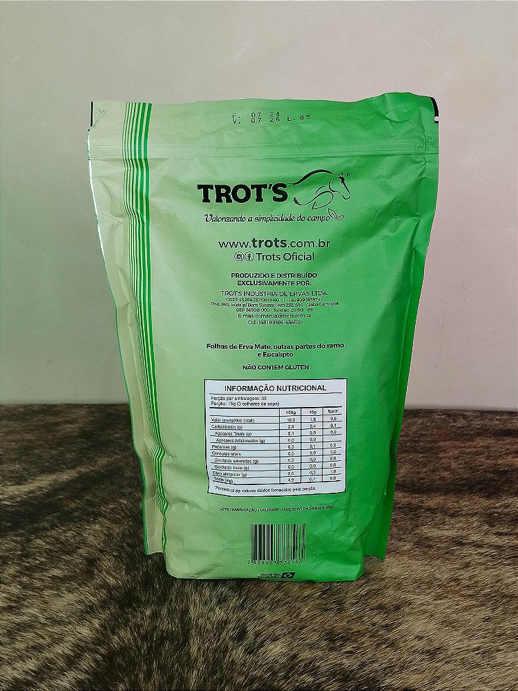 Erva Terere Trots Mate Premium Country Eucalipto Agro 500g