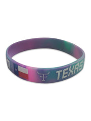 Pulseira Country Texas Farm Silicone Original Colorida