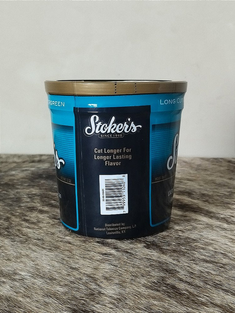 Fumo De Mascar Pote 340g Cool Wintergreen Stokers