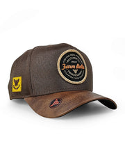 Boné Country Fechado Bordado Aba Curva Cowboy Texano Bull