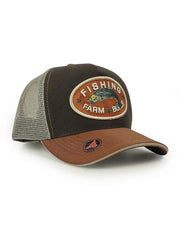 Boné Country Telinha Atrás Aba Curva Americano Farm Bull