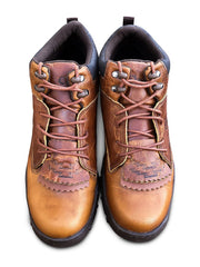 Tenis Country Coturno Classic Couro Atlantic Bico Redondo