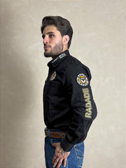 Camisão Radade Masculina Country Bordada Rodeio Brands Cowboy