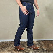 Calça Jeans Masculina Country Cowboy Rodeio Larga Pura Raça