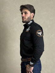 Camisão Masculina Radade Manga Comprida Riders Bordada Agro