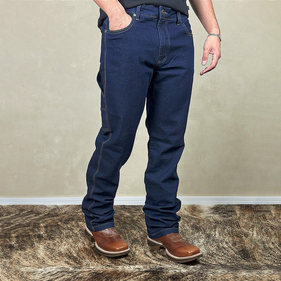 Calça Masculina Country Carpinteira Texana Cowboy Pura Raça