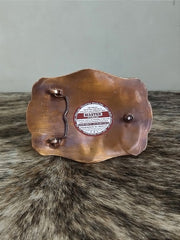 Fivela Long Horn Bronze Master Cowboy Country Estilo Western