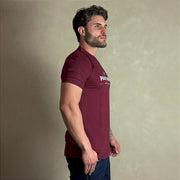 Camiseta Masculina Country Vinho Algodão Agro Paint Horse
