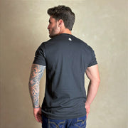 Camiseta Masculina Country Life Preta Algodão Paint Horse