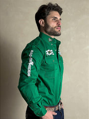 Camisão Masculina Radade Manga Comprida Riders Bordada Agro